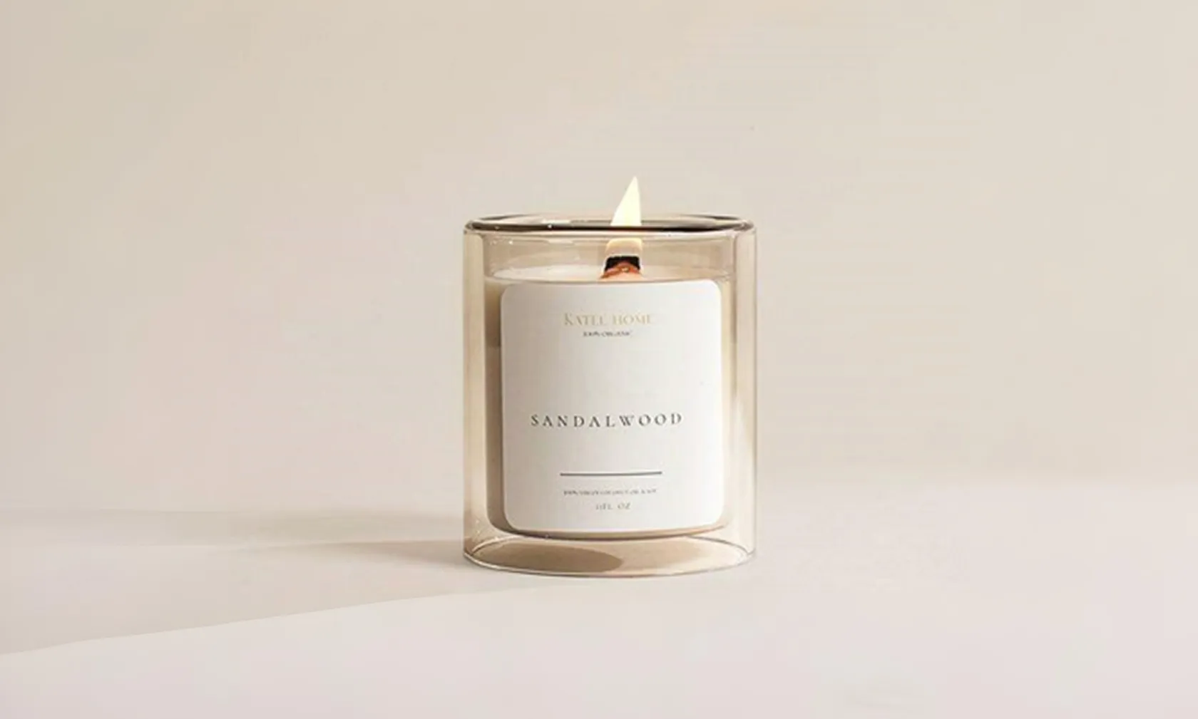 Product on a plain surface dropped into a concept scene — you upload